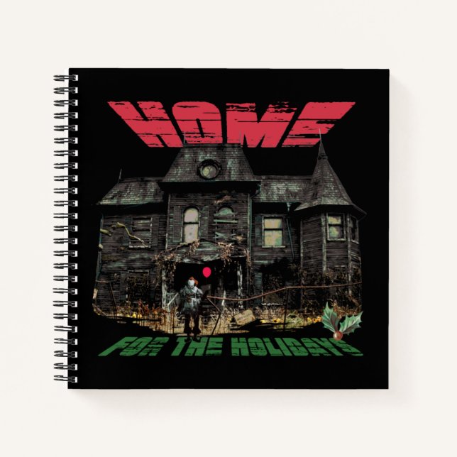 IT | Pennywise - Home for the Holidays Notizbuch (Vorderseite)