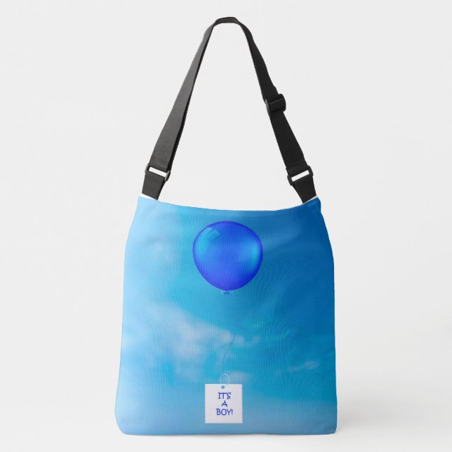 It’s a Boy Tote Bag  Tragetaschen Mit Langen Trägern (Vorderseite)