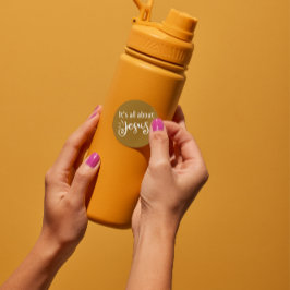 It’s All About Jesus – Christmas Sticker #03