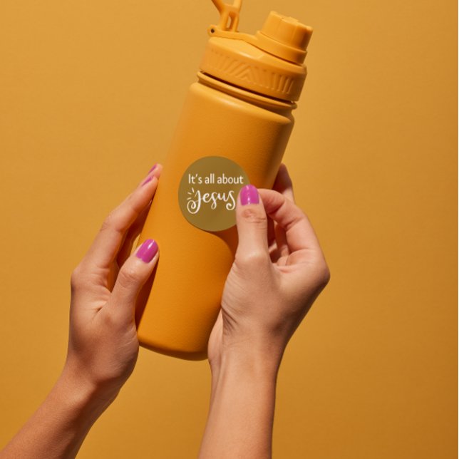 It’s All About Jesus – Christmas Sticker #03 (Von Creator hochgeladen)