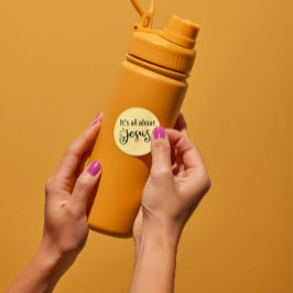 It’s All About Jesus – Christmas Sticker #04