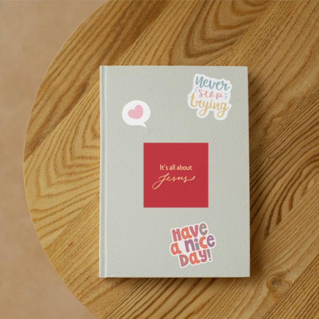 It’s All About Jesus – Christmas Sticker #16 (Von Creator hochgeladen)