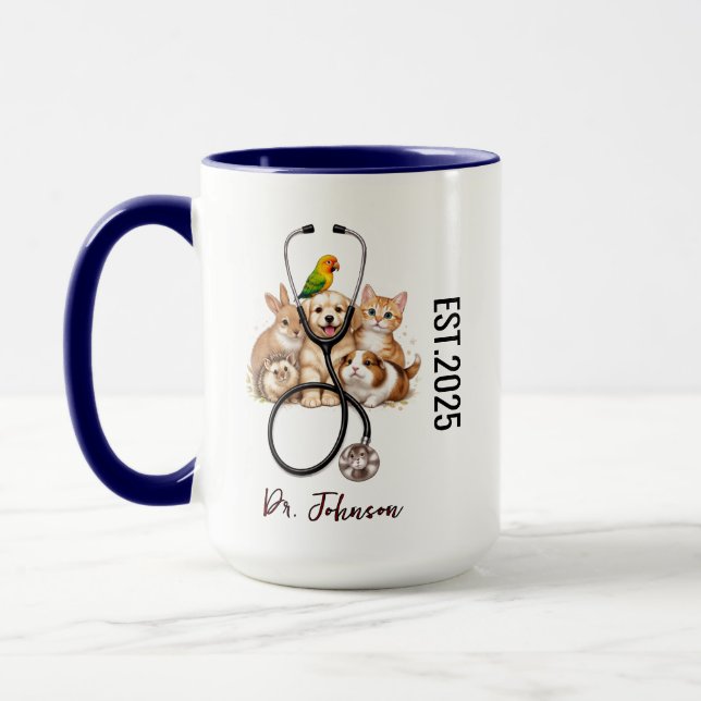 It’s Dr. Actually Animals | Funny Doctor Day Tasse (Links)