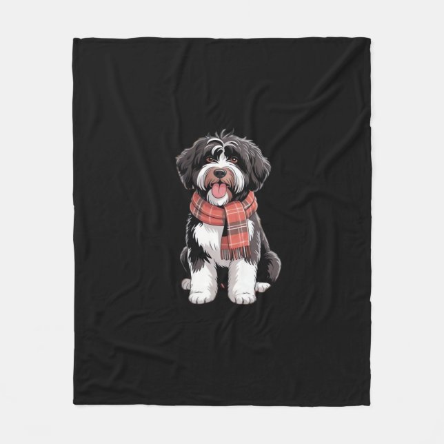 It’s Fall Y’all Cute Schnoodle Autumn Tree Fall Le Fleecedecke (Vorderseite)