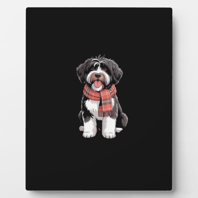 It’s Fall Y’all Cute Schnoodle Autumn Tree Fall Le Fotoplatte (Vorderseite)