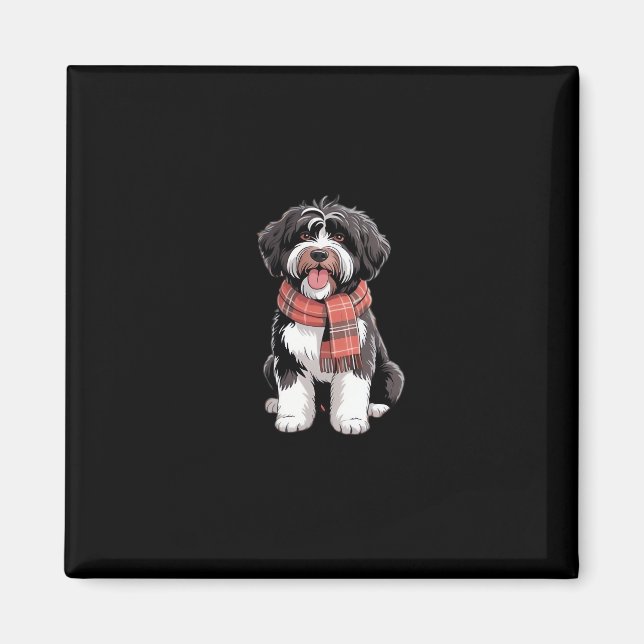 It’s Fall Y’all Cute Schnoodle Autumn Tree Fall Le Magnet (Vorne)