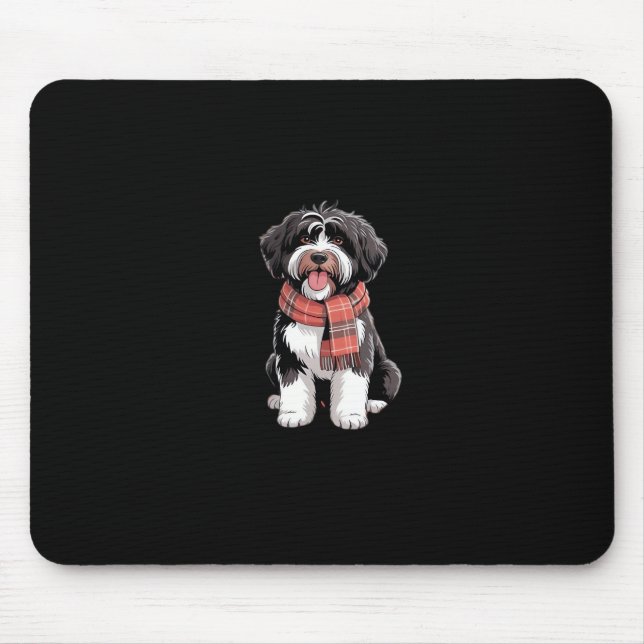 It’s Fall Y’all Cute Schnoodle Autumn Tree Fall Le Mousepad (Vorne)