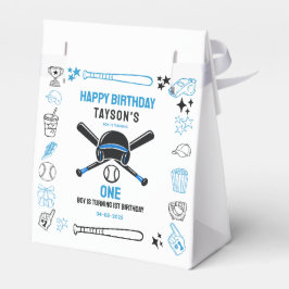 It’s Game Time Baseball 1st Birthday – Fun Kids  Geschenkschachtel