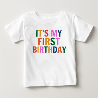  It’s My 1st Birthday Baby T-shirt