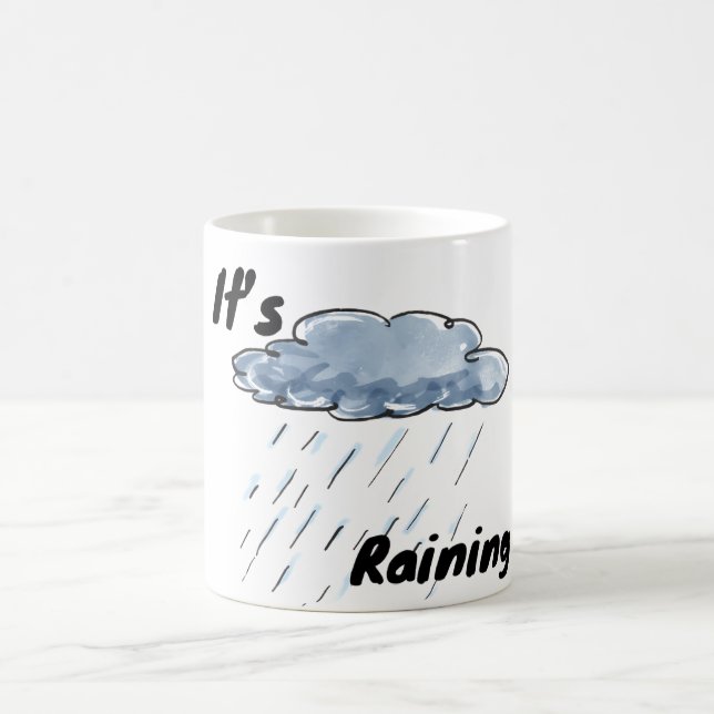 It’s Raining Cloud Kaffeetasse (Mittel)