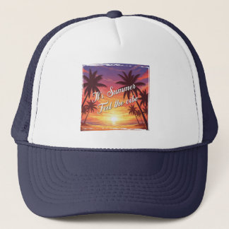 It’s Summer Feel the vibe Truckerkappe