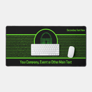 IT Security & Computer Services - CyberSec Company Schreibtischunterlage