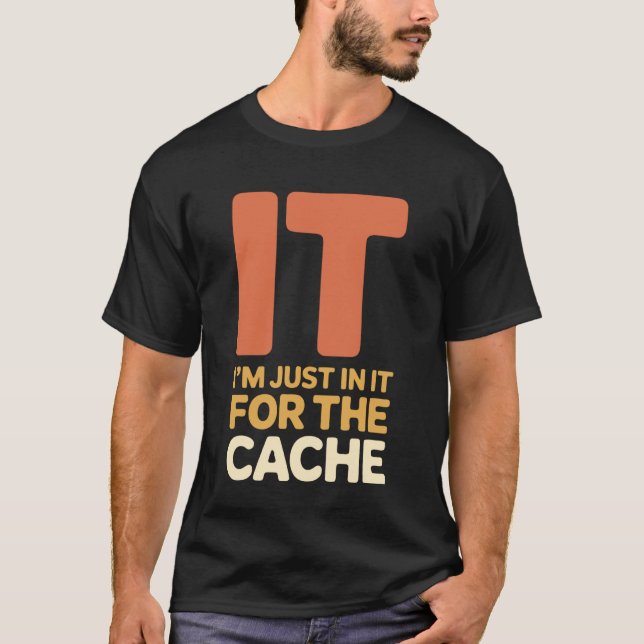 IT Support Funny Computer Pun Tech Support T-Shirt (Vorderseite)