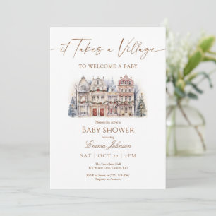 "It take a Village" Einladung zur Kinderdusche