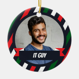 IT-TYP - Büro-Weihnachtsbaum-Ornament Keramik Ornament