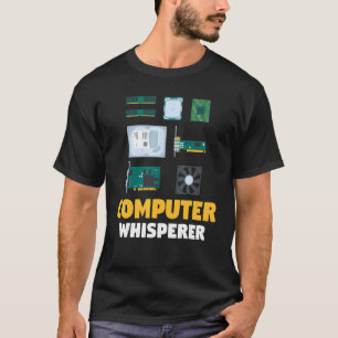 IT-Unterstützung Computerprogrammierer Computer-Wh T-Shirt