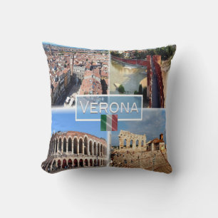 IT Verona - Arena Interna - Castelvecchio Bridg Kissen