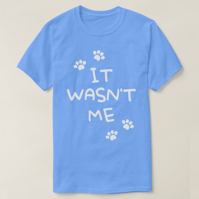 It wasnt kocht mich T-Shirt (Design vorne)