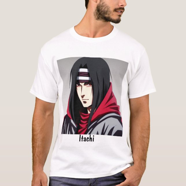 Itachi Style: Entfesseln Sie den Power der Uchiha T-Shirt (Vorderseite)