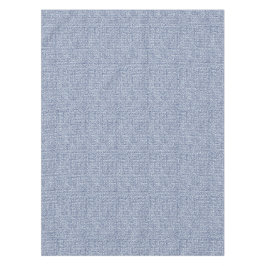Itajime Shibori blaues Karo-Textilgeometrische Tischdecke