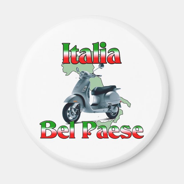 Italia Bel Paese. Magnet (Vorne)