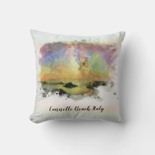 *~ Italia Cannelle Beach Italien Rainbow Hues Kissen