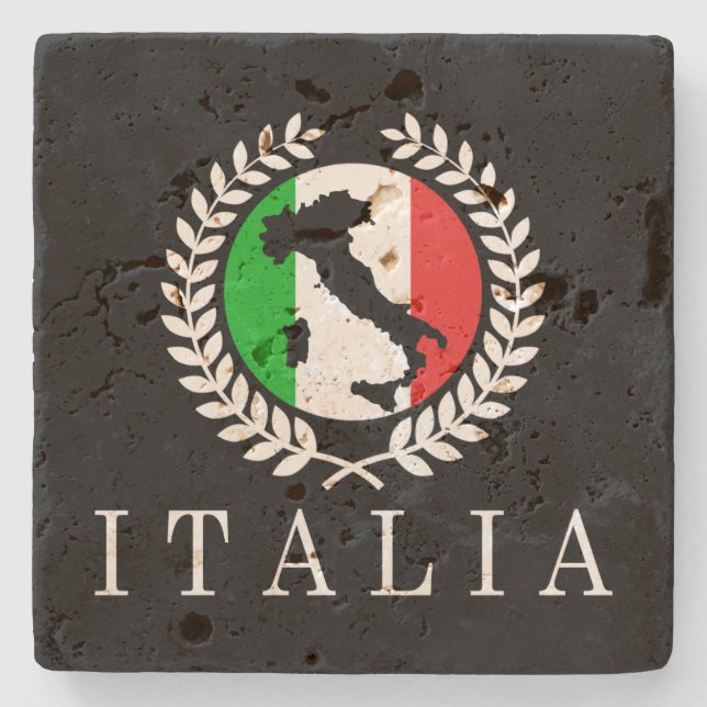 Italia Classico Steinuntersetzer (Vorderseite)