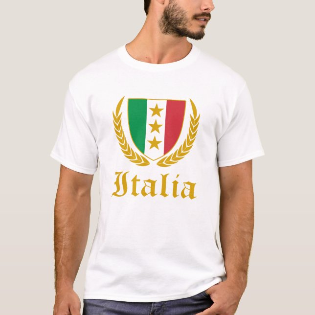 Italia Crest T-Shirt (Vorderseite)