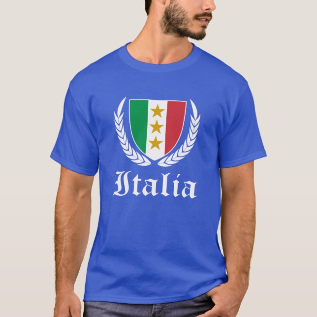 Italia Crest T-Shirt (Vorderseite)