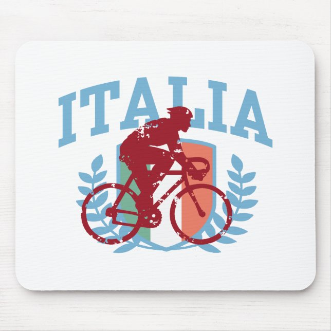 Italia Cycling (männlich) Mousepad (Vorne)