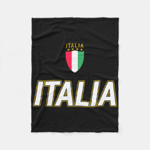 Italia Design, italienischer Fußballtrikot-Stil, I Fleecedecke