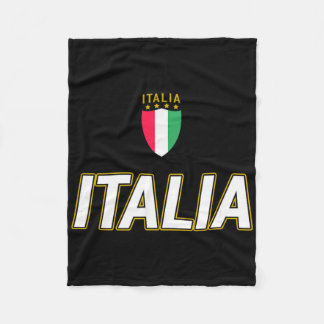 Italia Design, italienischer Fußballtrikot-Stil, I Fleecedecke