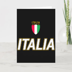 Italia Design Italienisches Fußballtrikot Stil Ita Karte