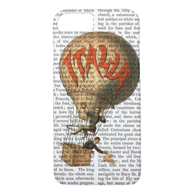 Italia Hot Air Ballon Case-Mate iPhone Hülle (Rückseite)