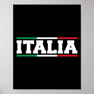 Italia Italienische Flagge Karte Schild Dge Italie
