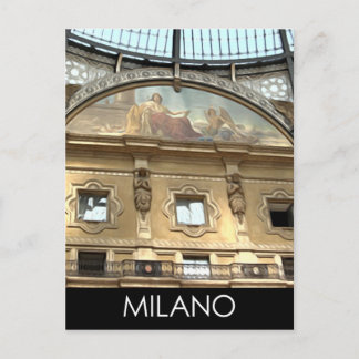 ITALIA MILANO POSTKARTE