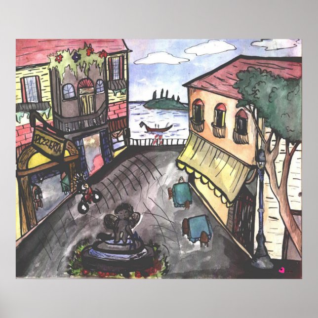 Italia Poster (Vorne)