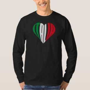 Italia Proud Italienisch Heart I Liebe Italia T-Shirt