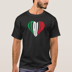 Italia Proud Italienisch Heart I Liebe Italia T-Shirt