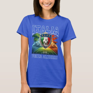 Italia Soccer Forza Azzurri T-Shirt