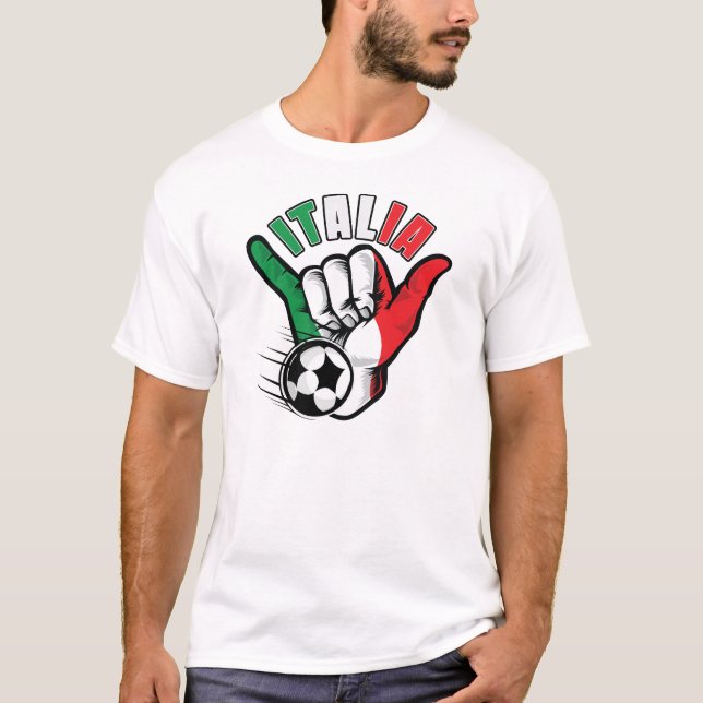 Italia Soccer T-Shirt (Vorderseite)