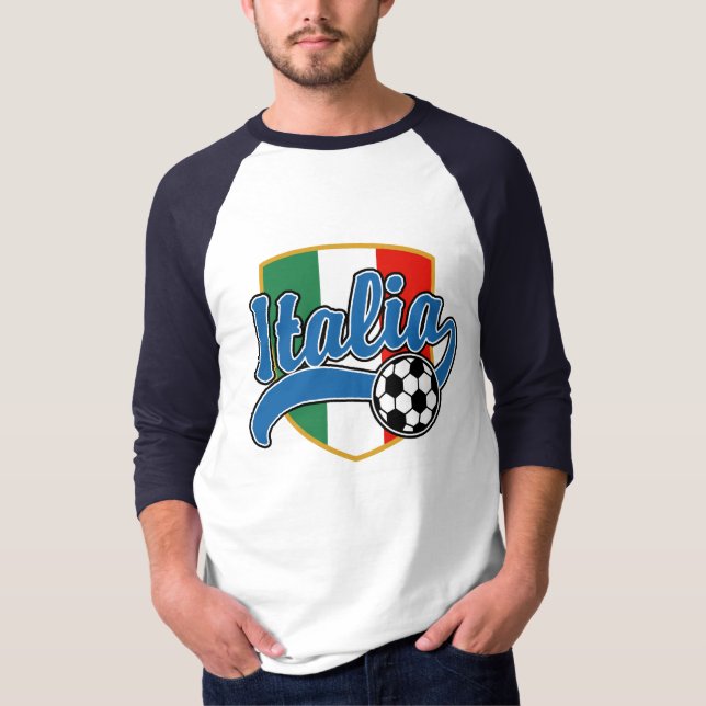 Italia Soccer T-Shirt (Vorderseite)