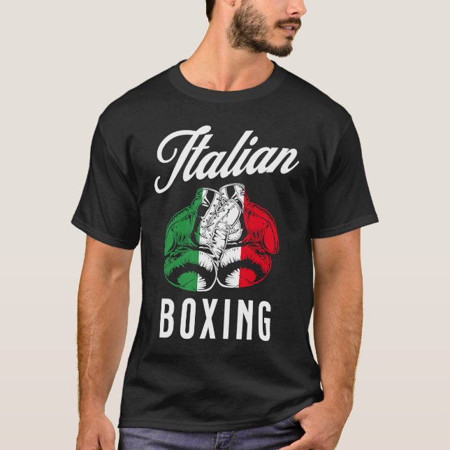 Italian Boxing   Boxing  3 T-Shirt (Vorderseite)