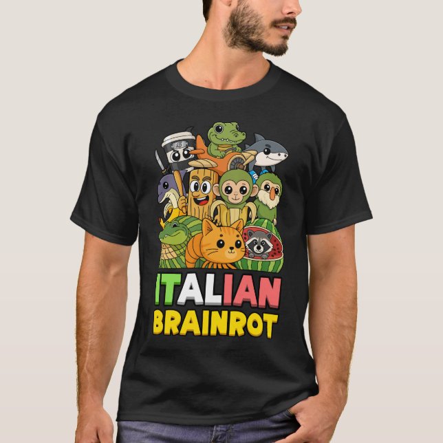 Italian Brainrot T-Shirt (Vorderseite)