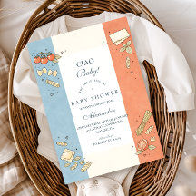 Italian Café Doodle Baby Shower