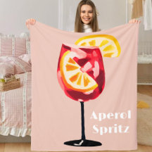 Italian Cocktail Happy Hour Vintage Retro Abstract