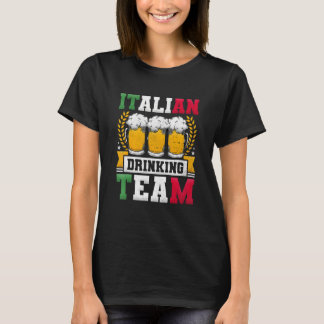 Italian Drinking Team Beer Day T-Shirt