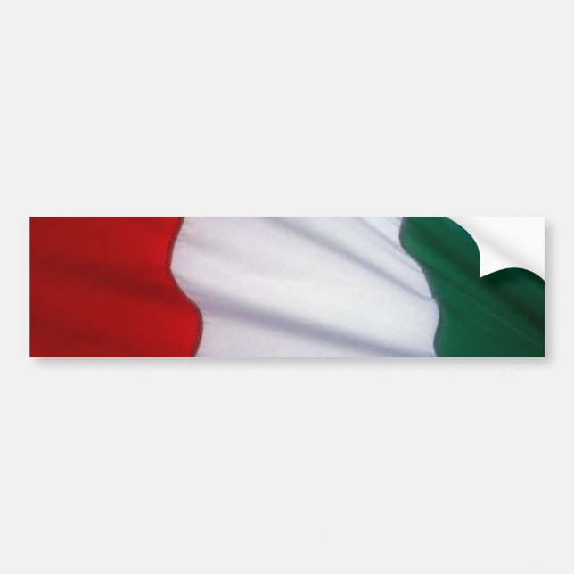 italian_flag autoaufkleber (Vorne)