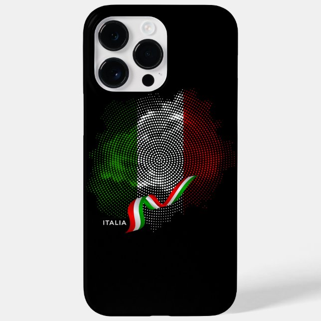Italian flag Case-Mate iPhone 14 pro max hülle (Rückseite)