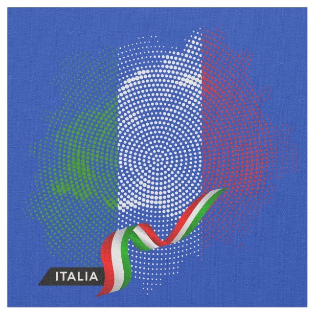 Italian flag stoff (Nahaufnahme)